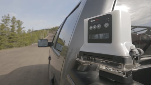 G7-brug op vrachtwagen