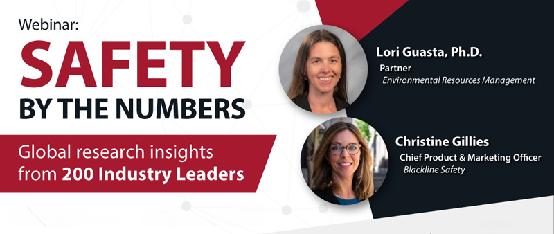 Lori Guasta en Christine Gillies presenteren een webinar met de titel "Safety by the Numbers": wereldwijde onderzoeksresultaten van 200 toonaangevende bedrijven