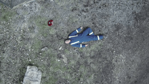 man neer industrieel veiligheid