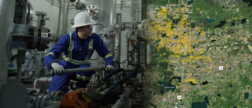 Blackline Analytics warmtekaart voor gasdetectie