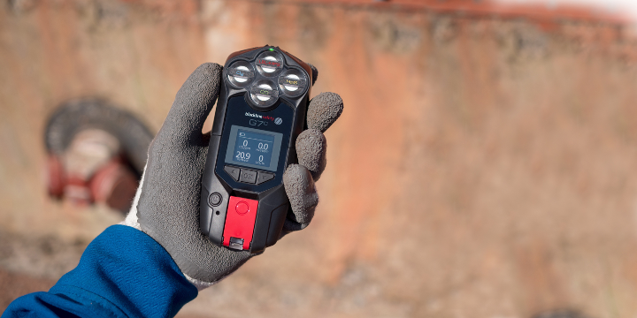 Brandbare gassensor geïntegreerd met G7