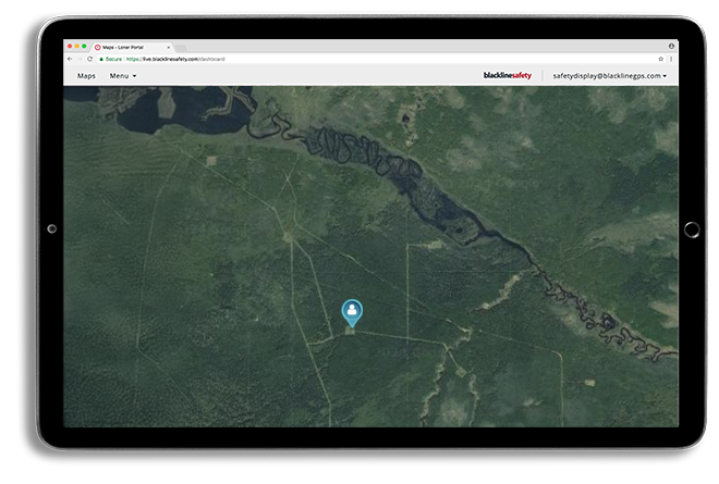 Blackline Live-tablet