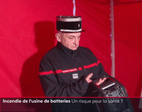 Franse EMS-brandweerman