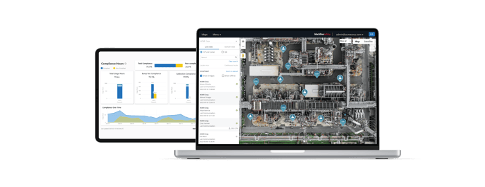 Blackline Live controleert het gebruik en de naleving