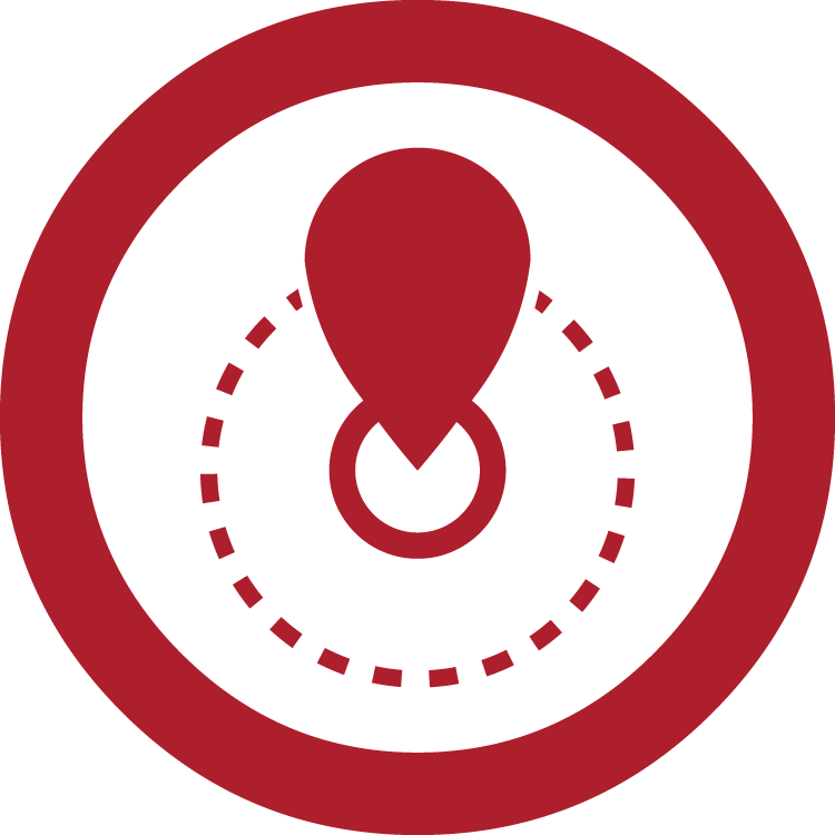 geolocatie veiligheid afvalwater pictogram