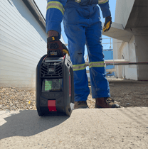 Gasdetector voor de veiligheid van werknemers