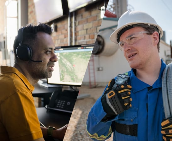 Wanneer een G8 een waarschuwing verstuurt, wordt er onmiddellijk een live, handsfree telefoongesprek geopend, zodat een echte persoon binnen enkele seconden kan controleren wat er aan de hand is en hulp kan sturen.