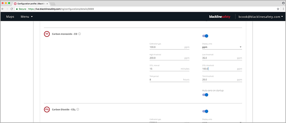 De blootstellingslimieten voor gasdetectie op de werkplek zijn gewijzigd.