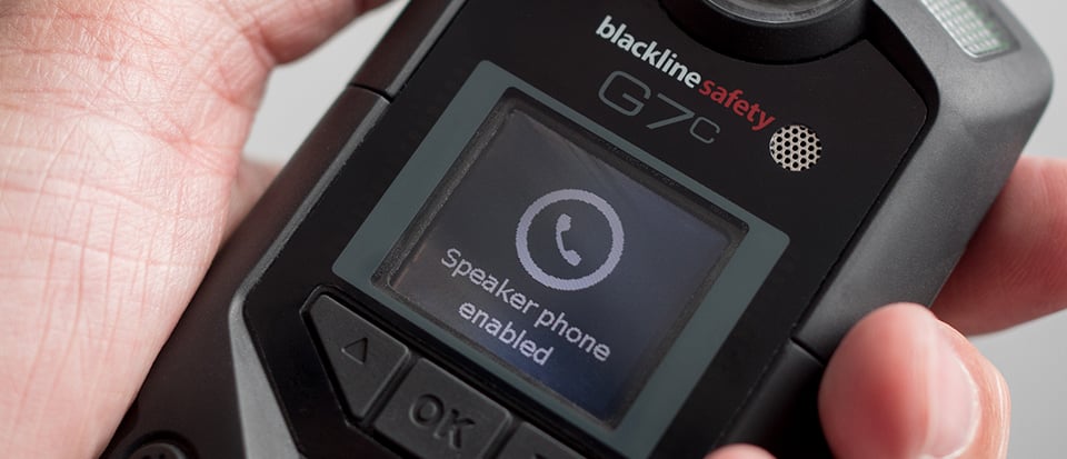 In tegenstelling tot een traditionele gasdetector beschikt de G7 draadloze gasdetector over optionele tweewegspraakcommunicatie.