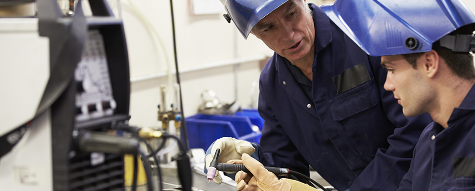 Blogafbeeldingen - twee lassers