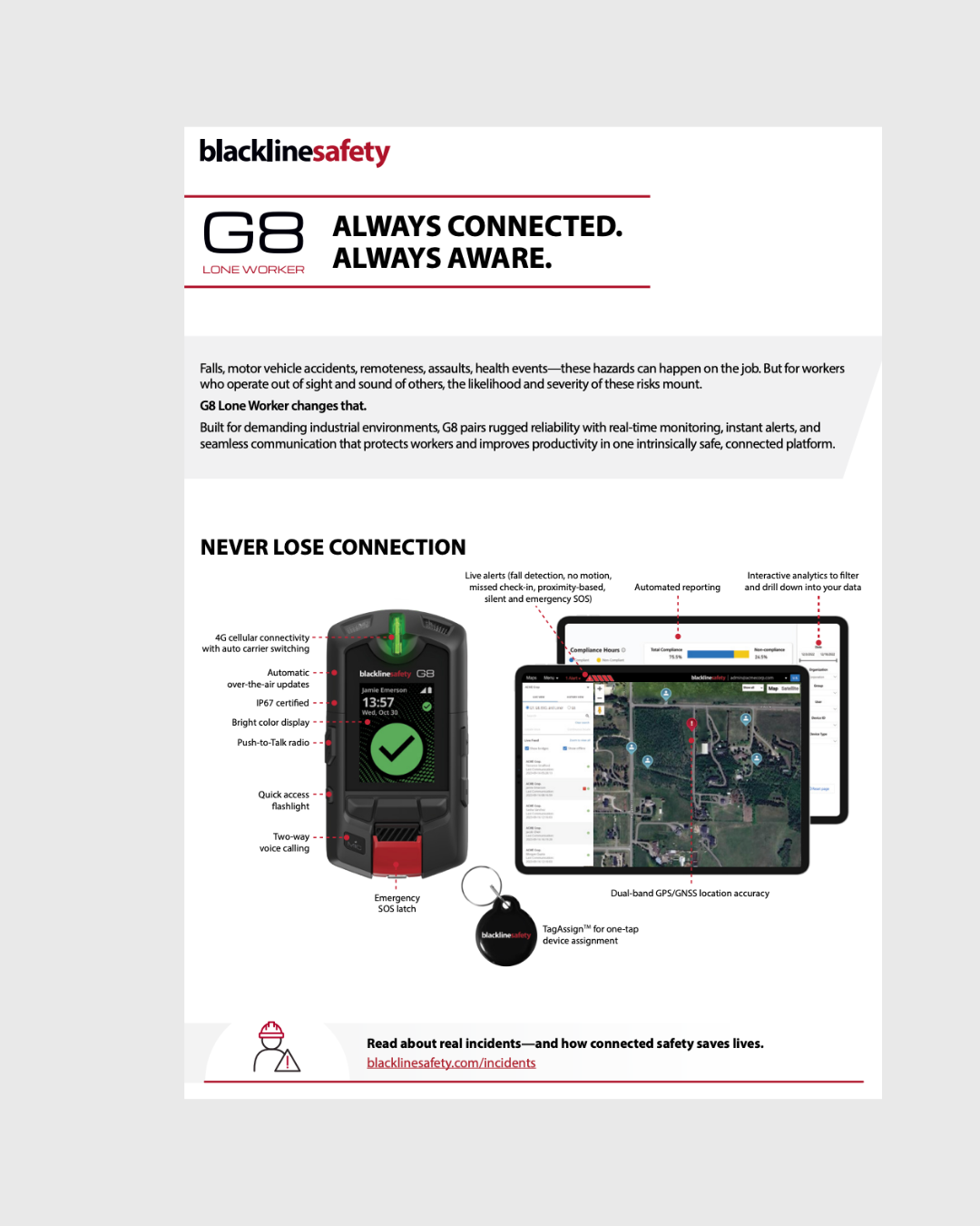 G8-brochure over alleenwerkers (voorbeeld)